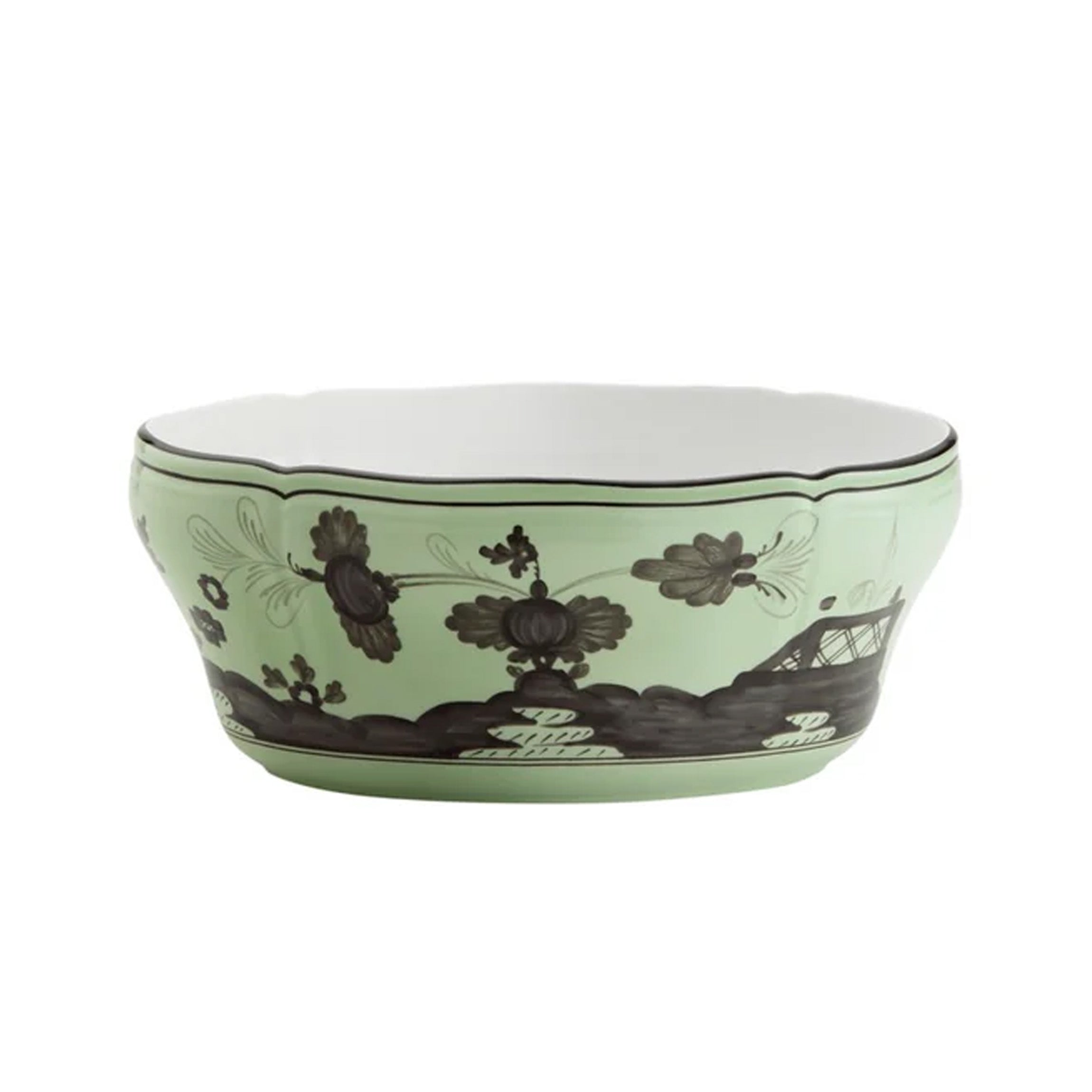 Oriente Italiano Oval Salad Bowl in Bario