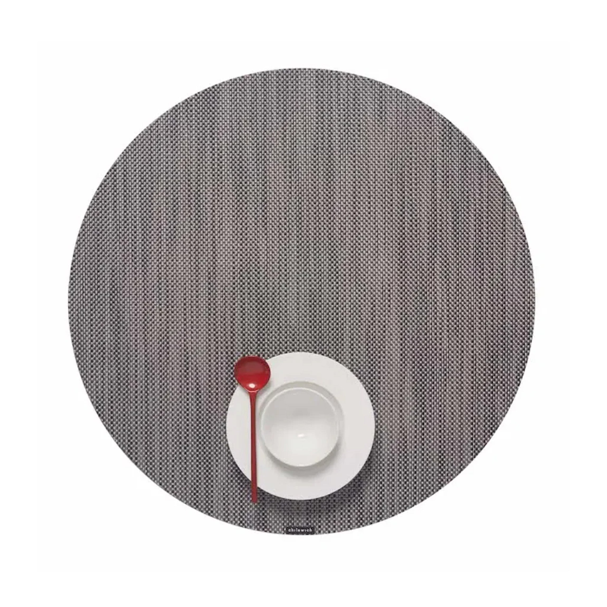 Mini Basketweave Round Placemat