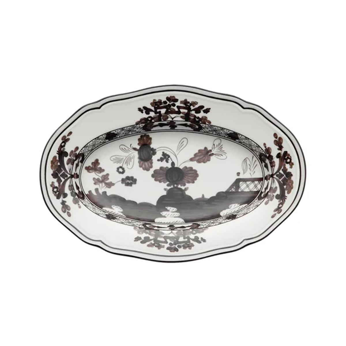Oriente Italiano Pickle Dish in Albus