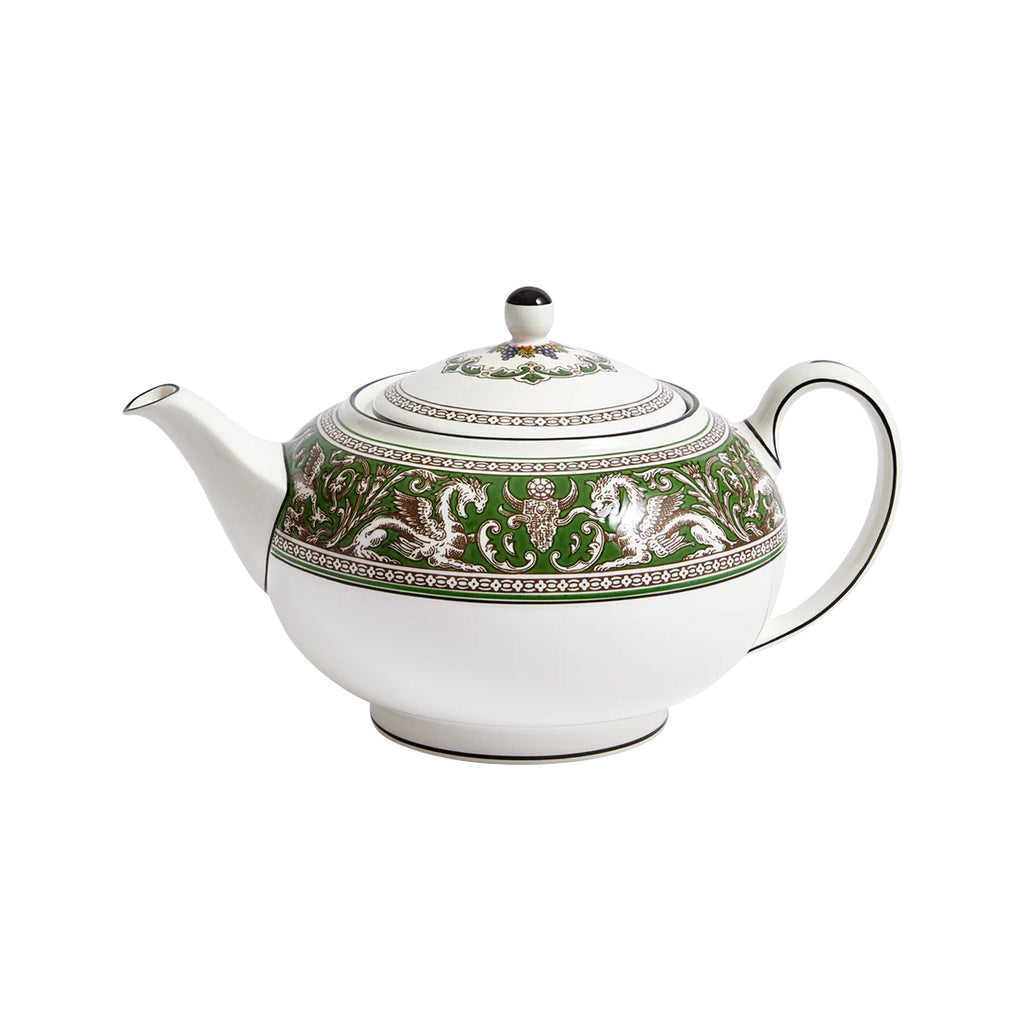 Florentine Verde Teapot