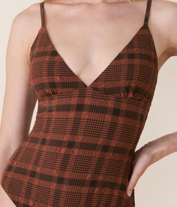 The Lanikai One Piece in Sierra Plaid