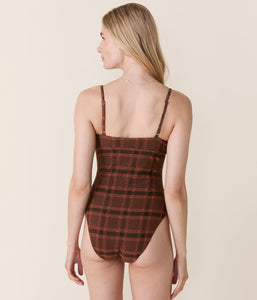 The Lanikai One Piece in Sierra Plaid