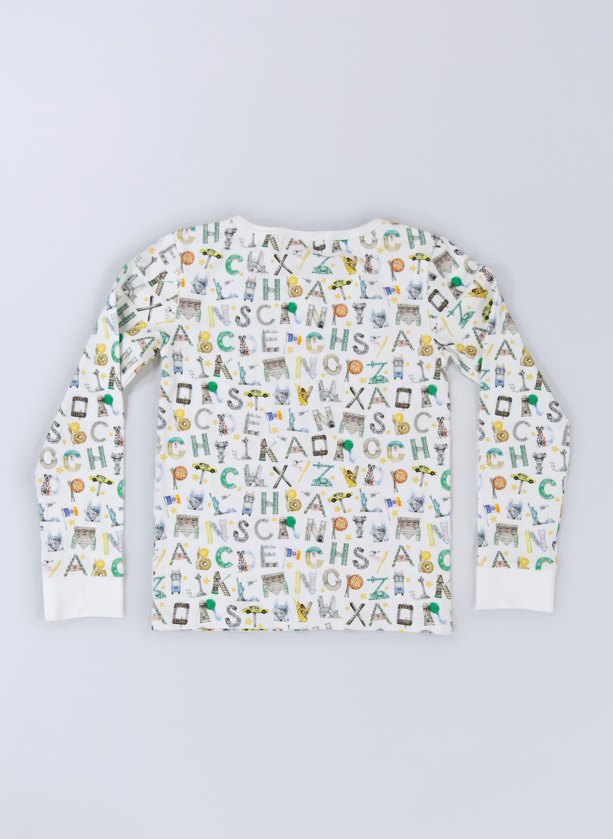 The Two Piece Pajama Set - NYC Alphabet Soup
