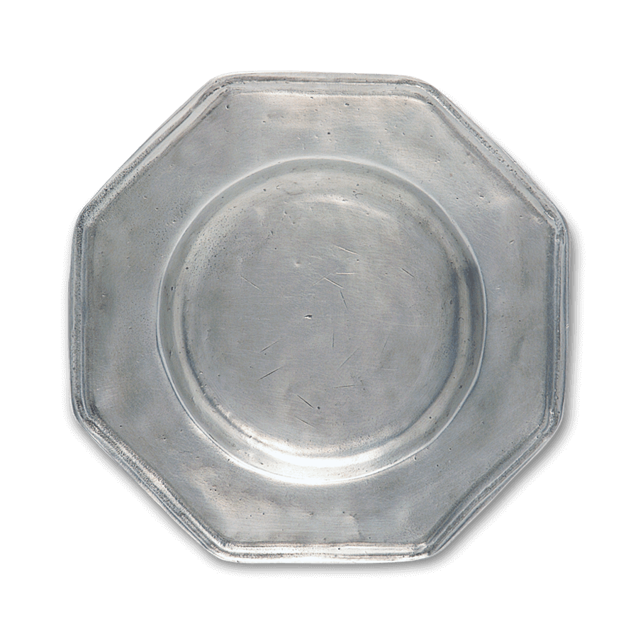 Antique Octagonal Bottle Coaster