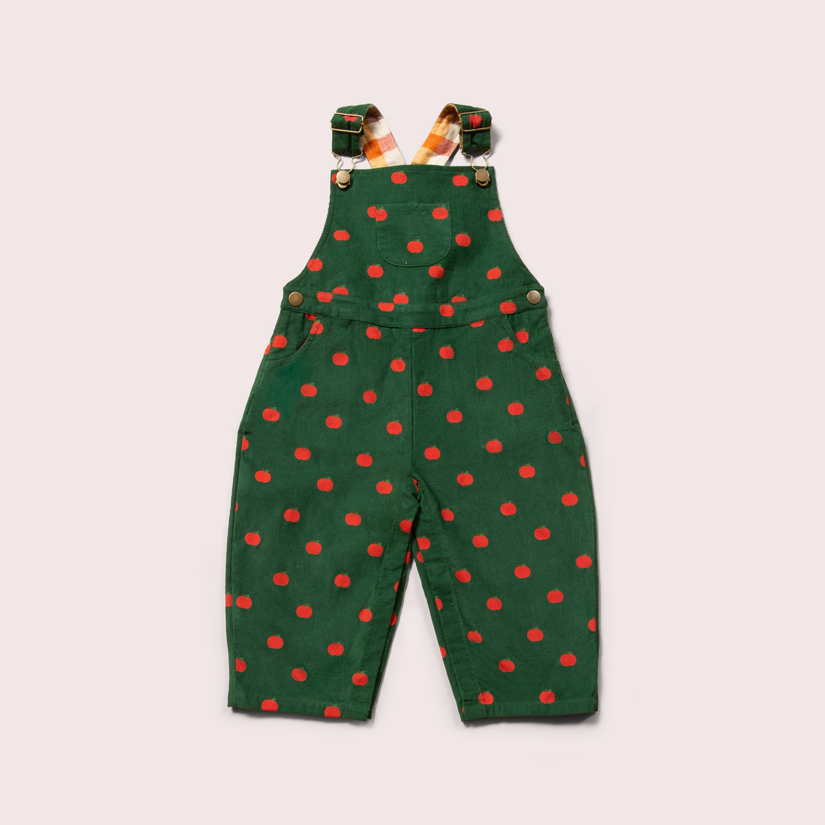 Apple Printed Classic Corduroy Dungarees 9 to 12 months