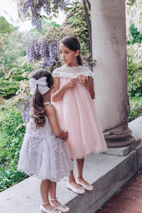 Rosa Pink Tulle Flower Dress - Petite Maison Kids