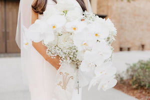 Bridal wreath sash