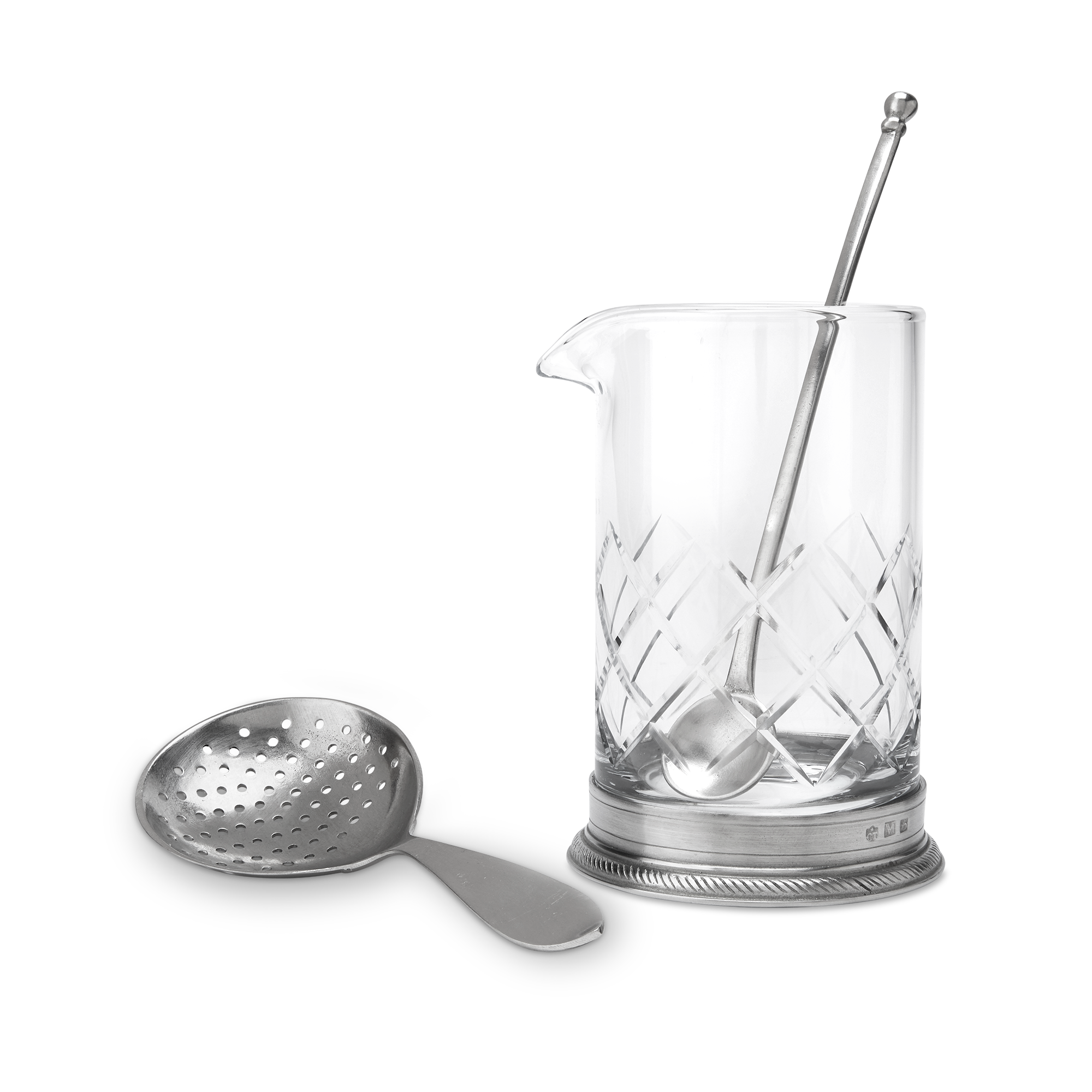 Luisa Mixing Glass with Strainer & Stirrer