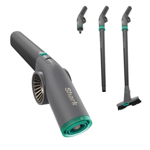Shark BlastBoss Air Blower w/ BlastBroom, Charcoal
