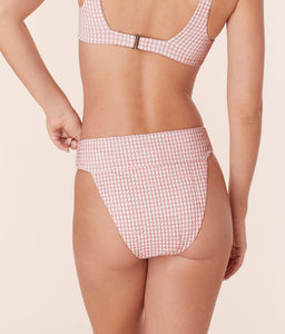 The Wide Band Cheeky Bottom in Houndstooth Koi