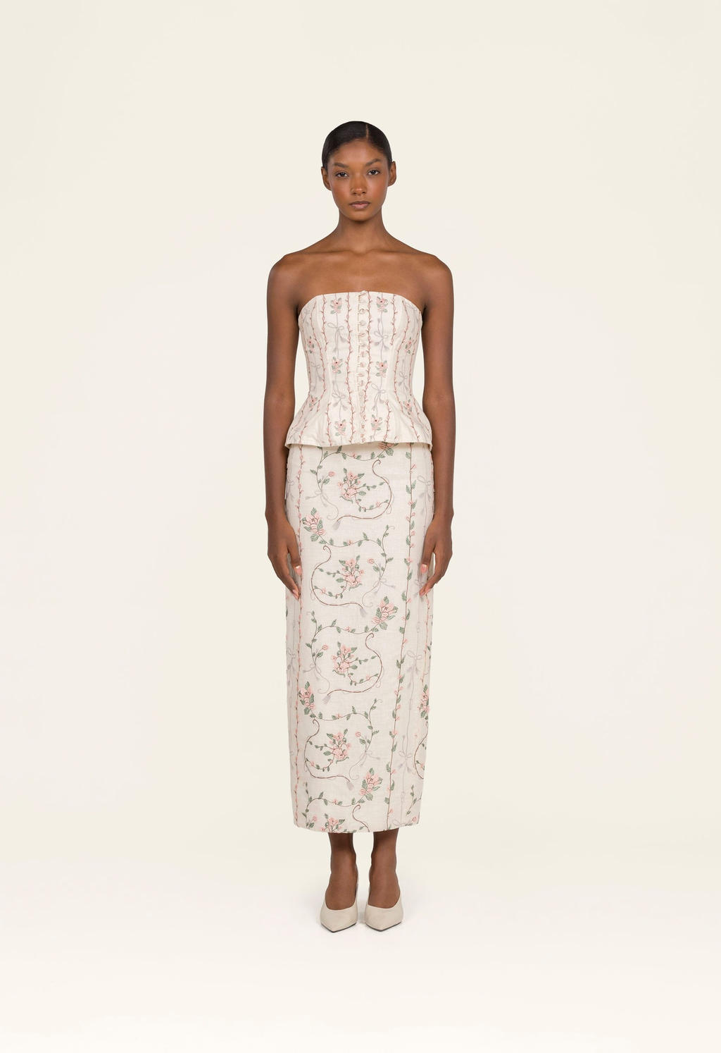 Abelia Navegante Cropped Top