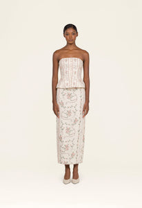 Abelia Navegante Cropped Top