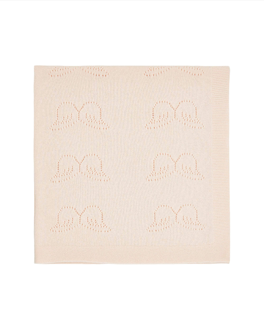 Angel Wing Cashmere Blanket in Pink