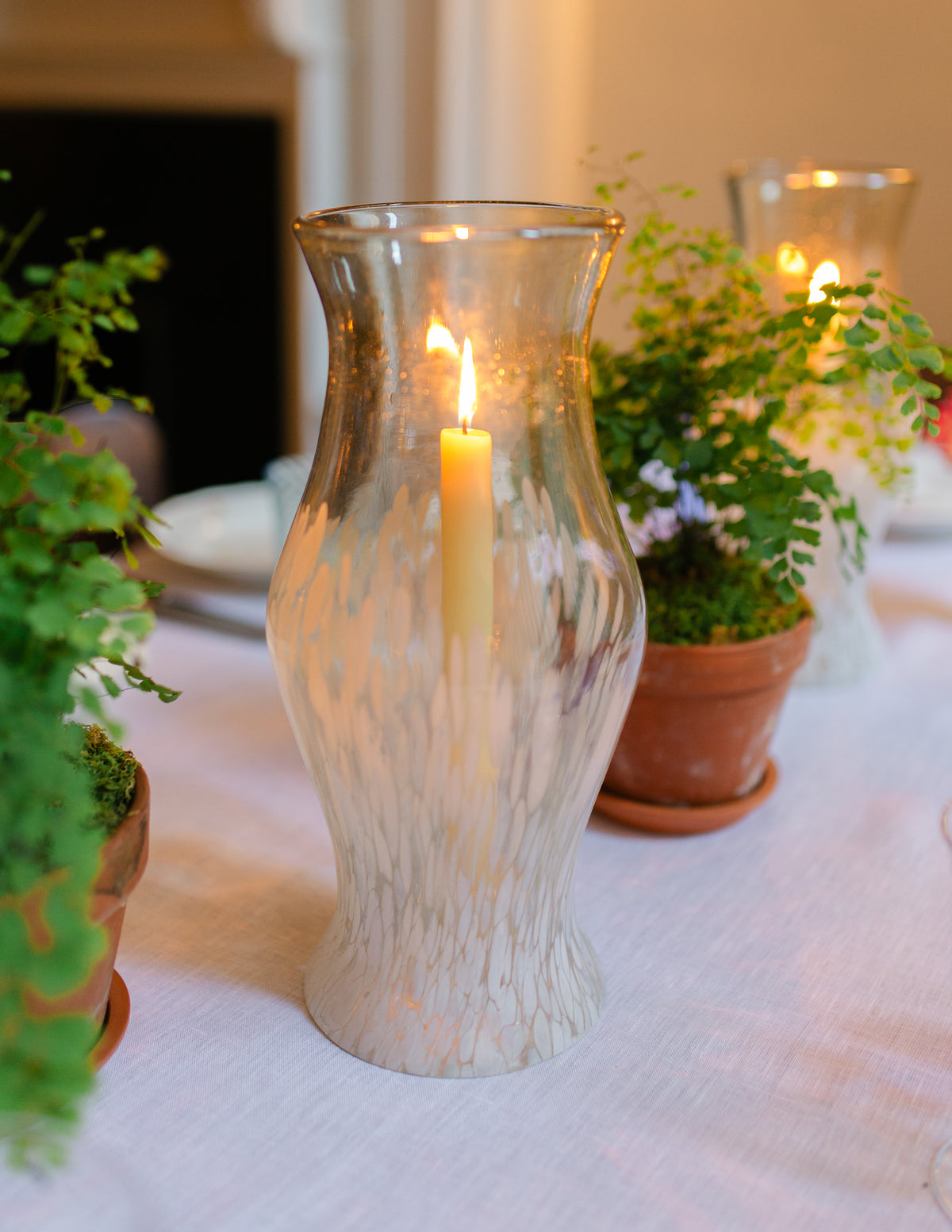 Hurricane in Clear White