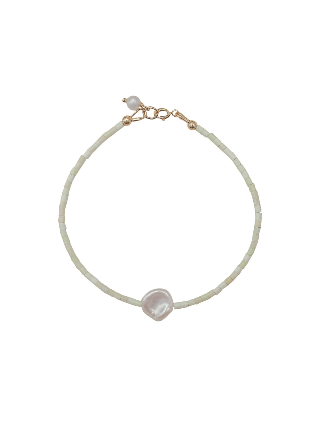 Ada Bracelet in Light-Green