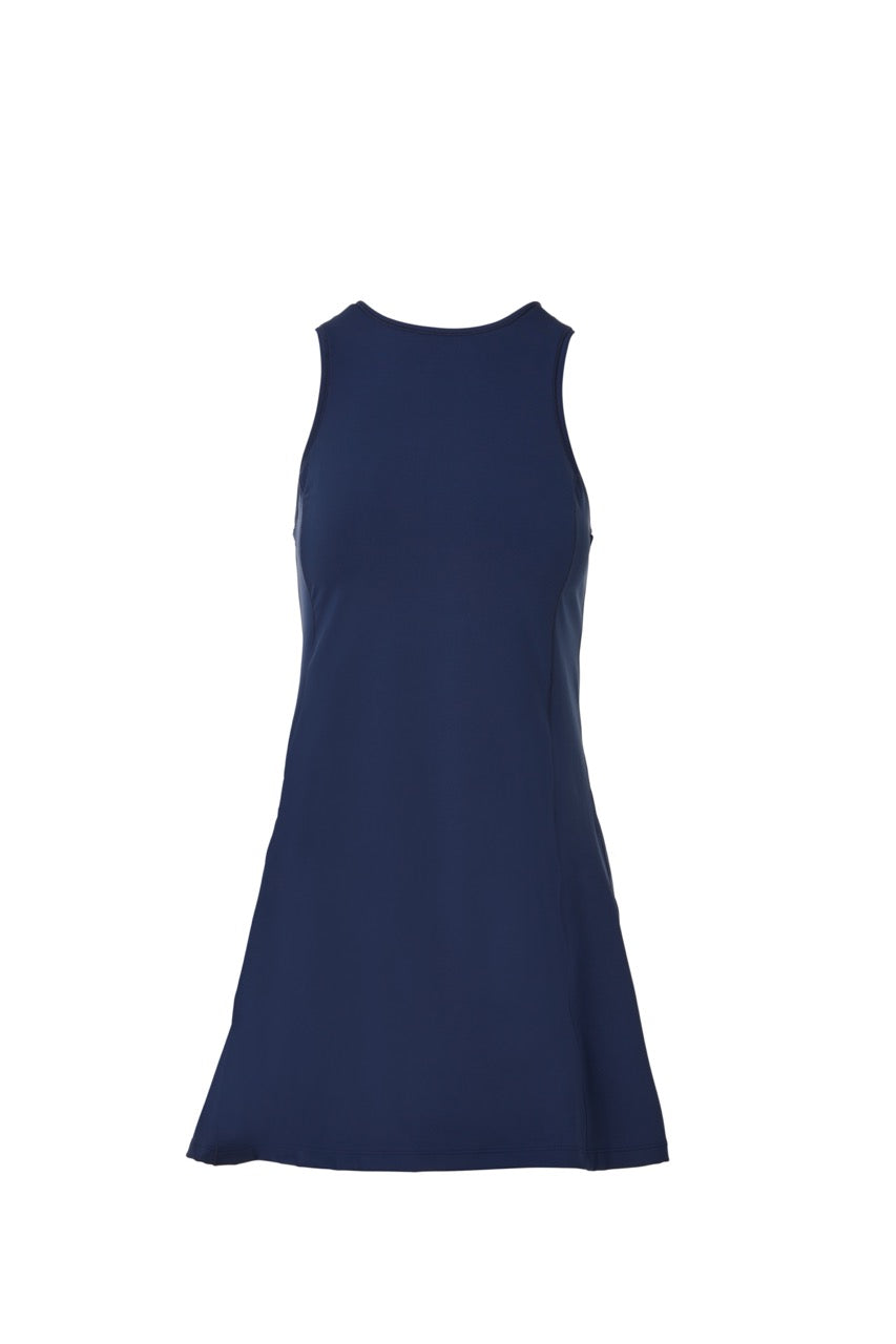 Panama Dress in Navy