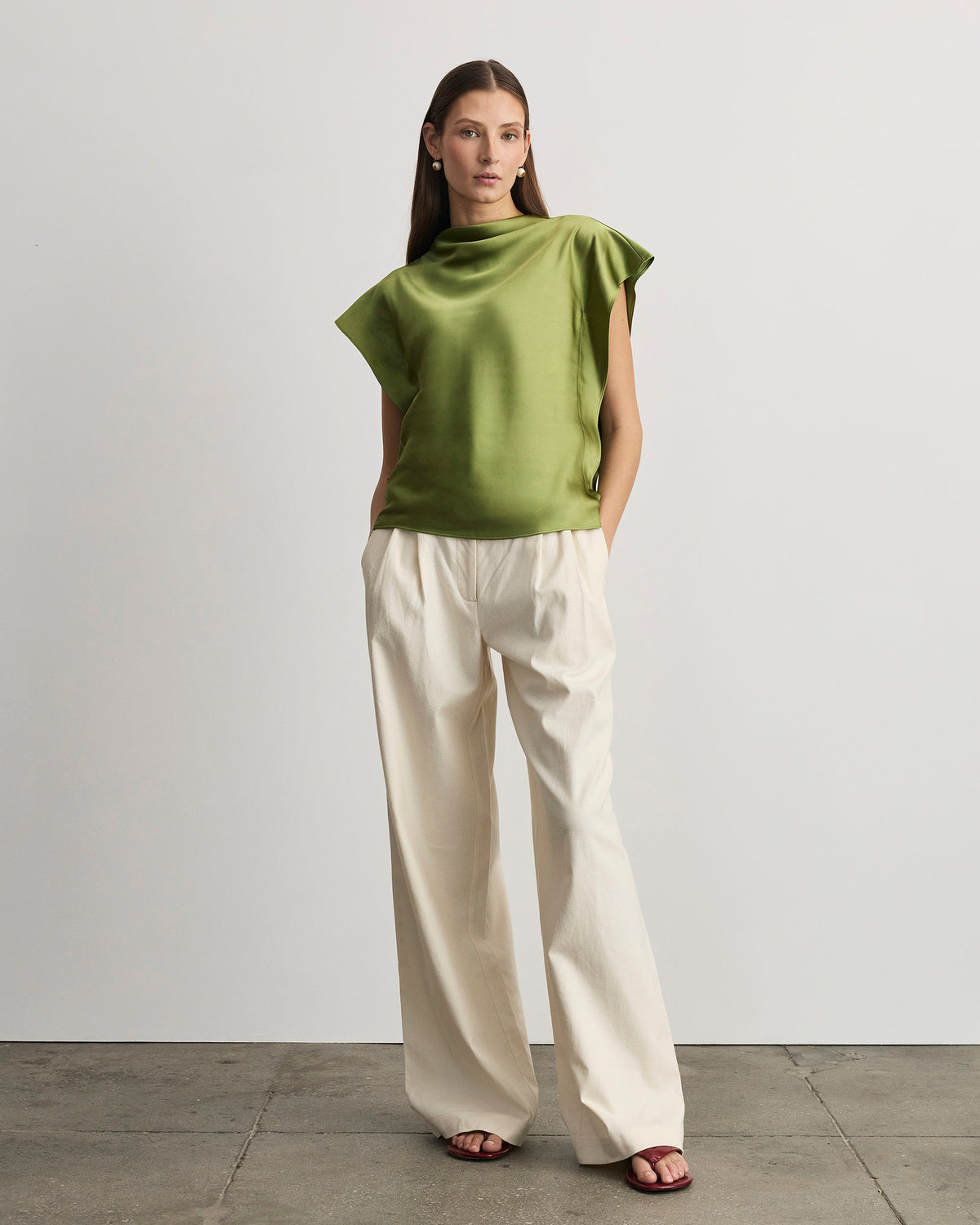 Adrien Top in Asparagus