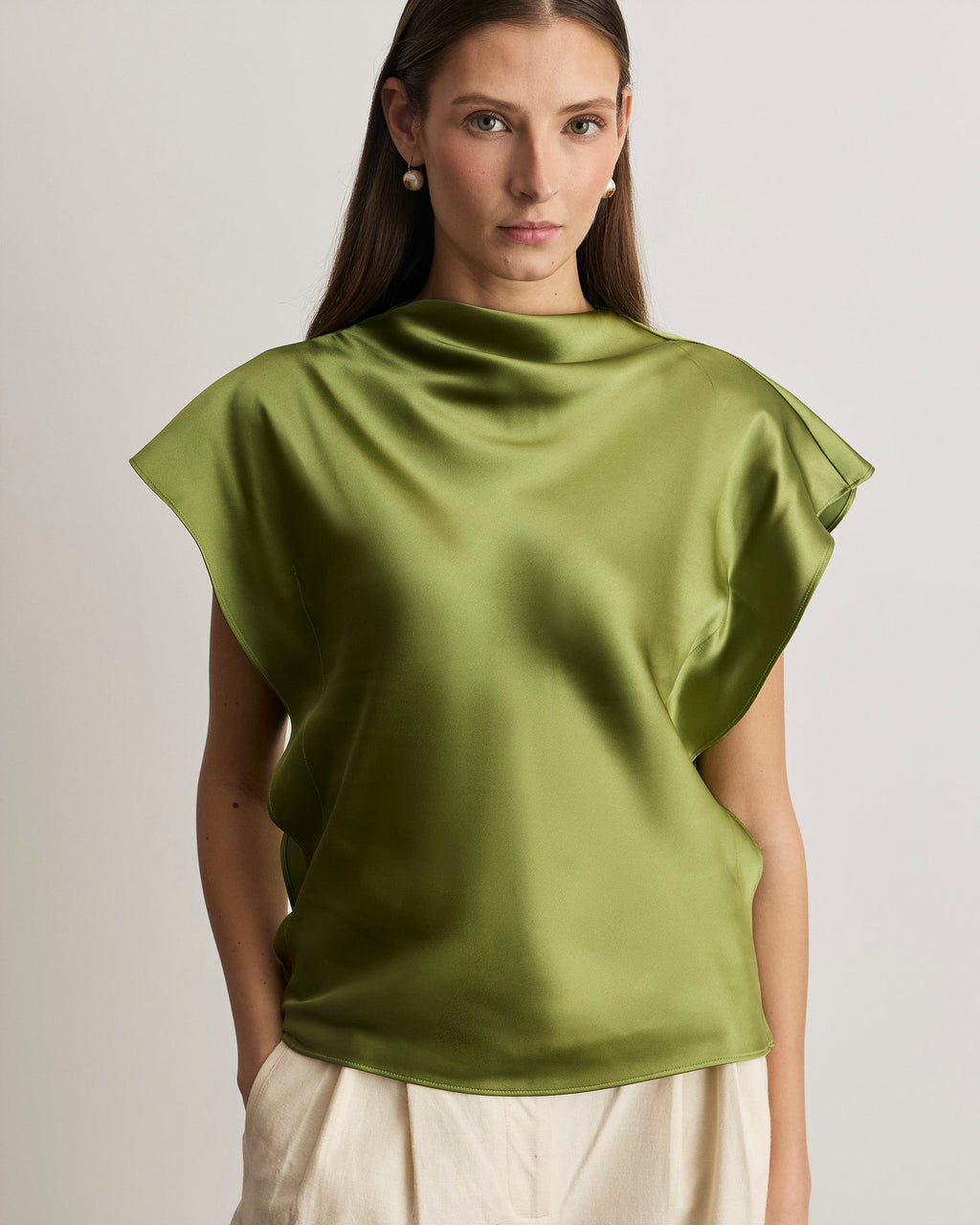 Adrien Top in Asparagus