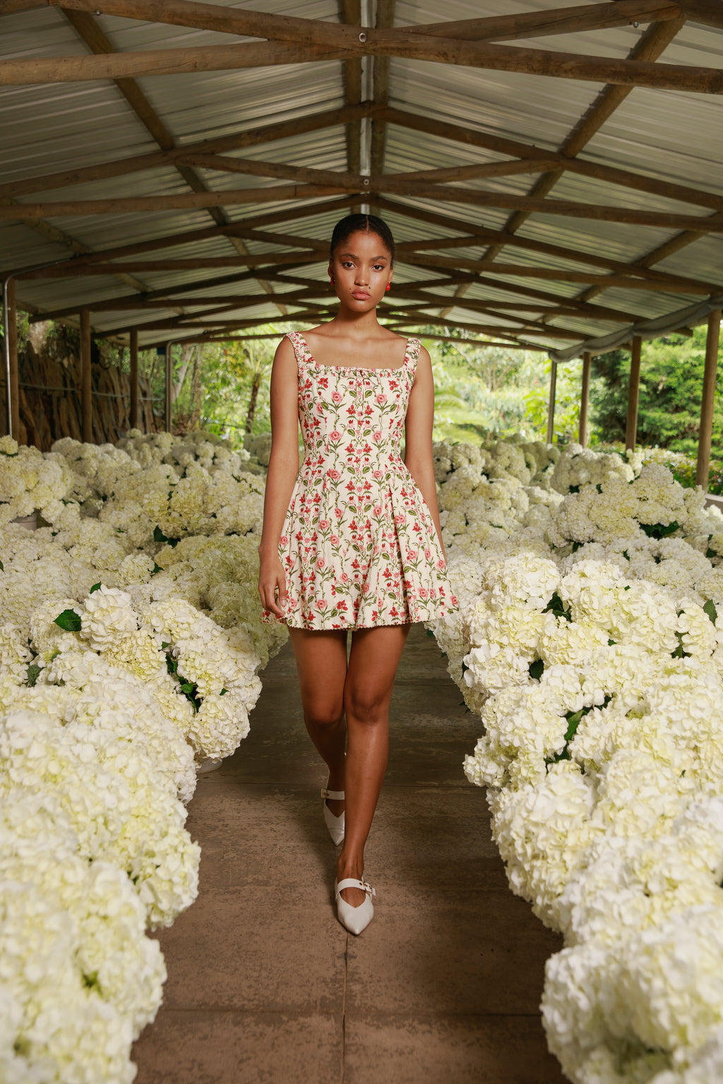 Moriche Mini Dress in Canna