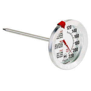Oven Safe Meat Thermometer in Silver