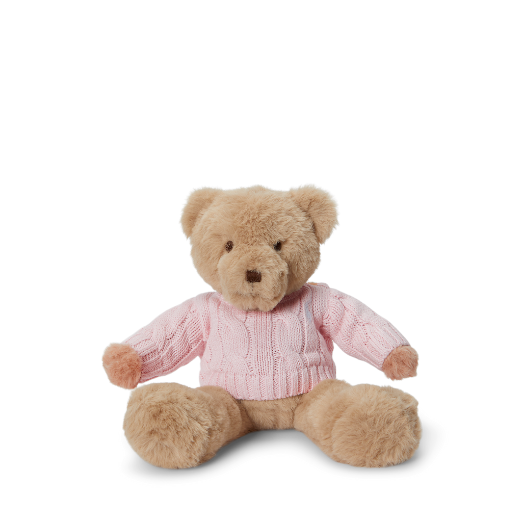 Small Cotton Bear Plush Toy in Acacia Pink