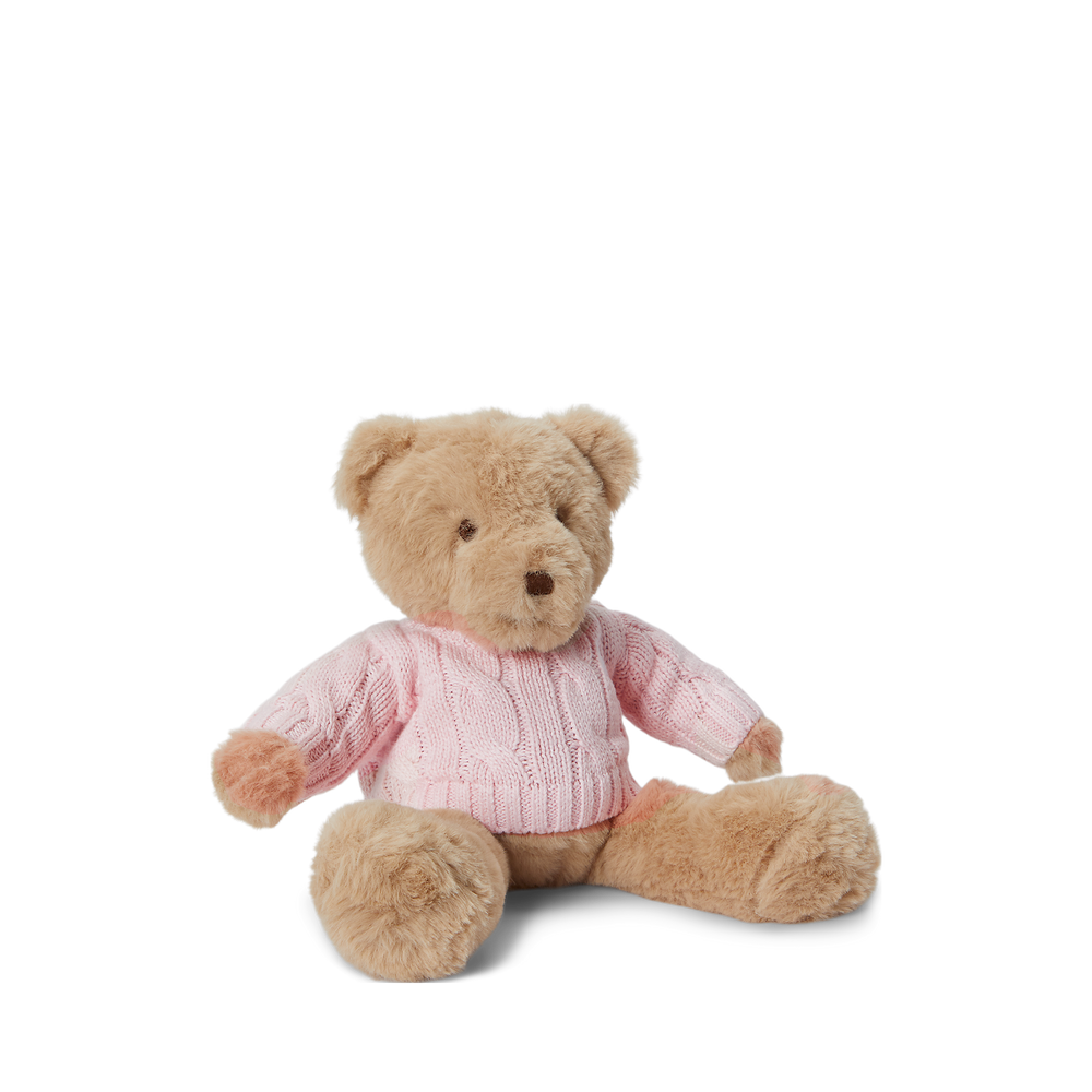 Small Cotton Bear Plush Toy in Acacia Pink