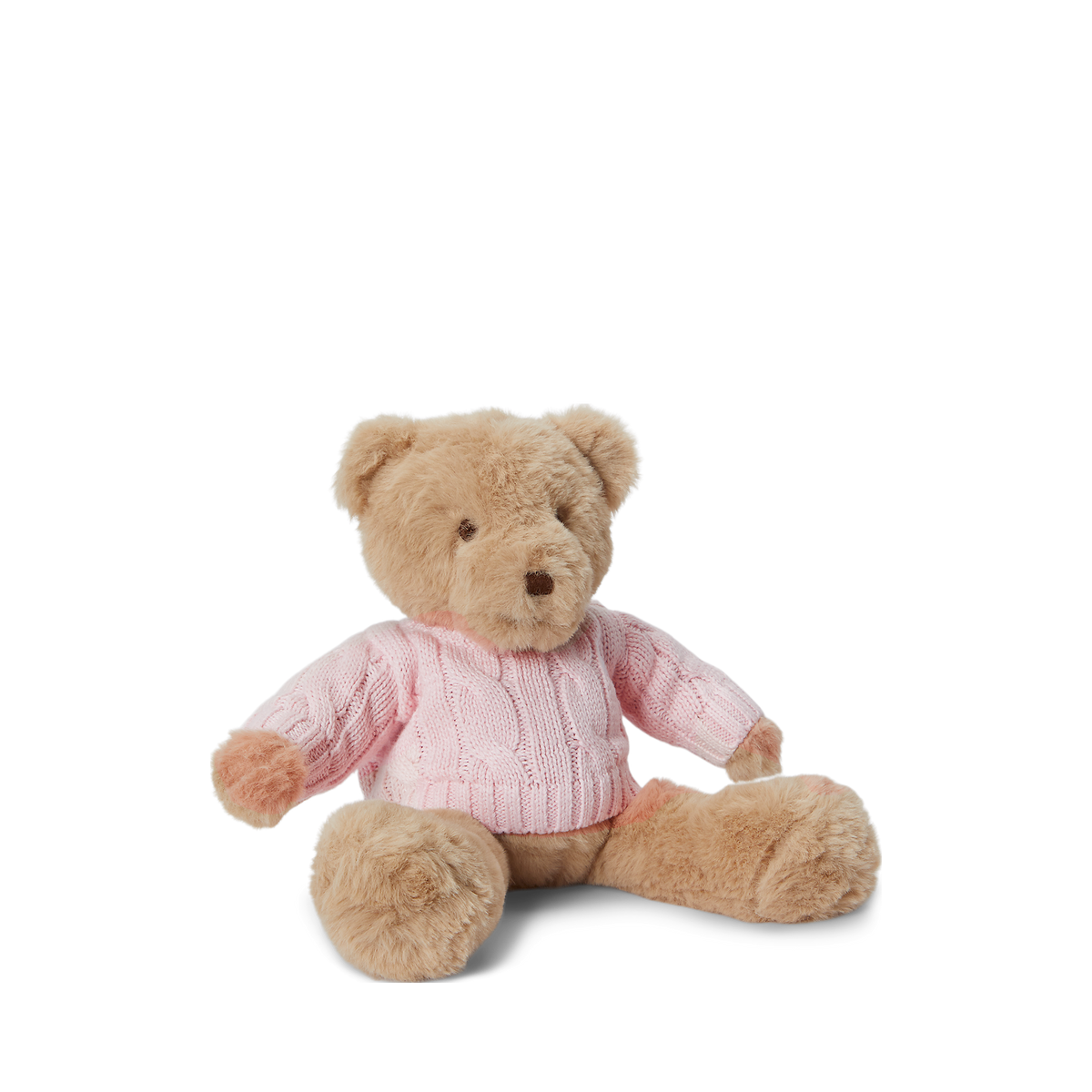 Small Cotton Bear Plush Toy in Acacia Pink