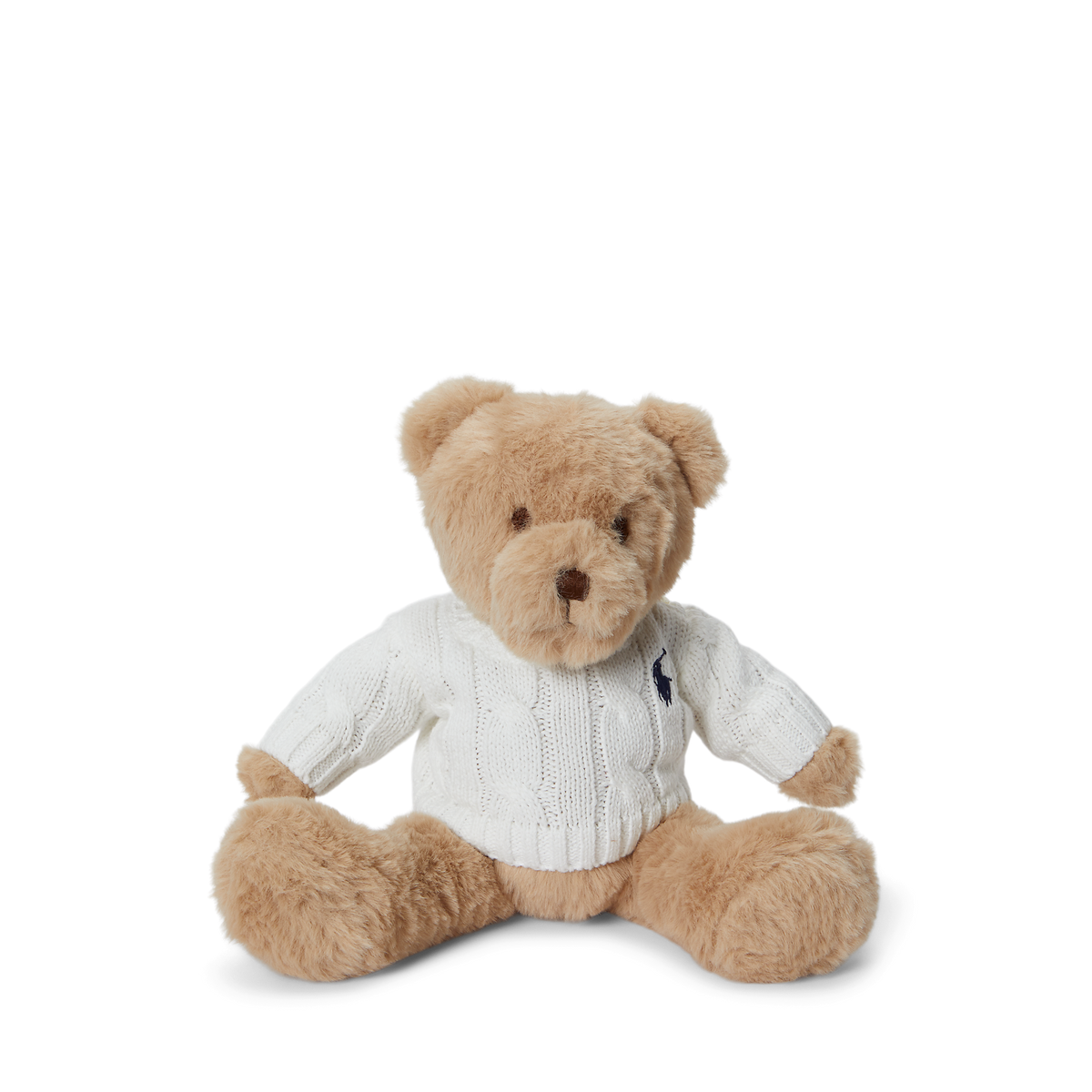 Small Cotton Bear Plush Toy in Trophy Cream