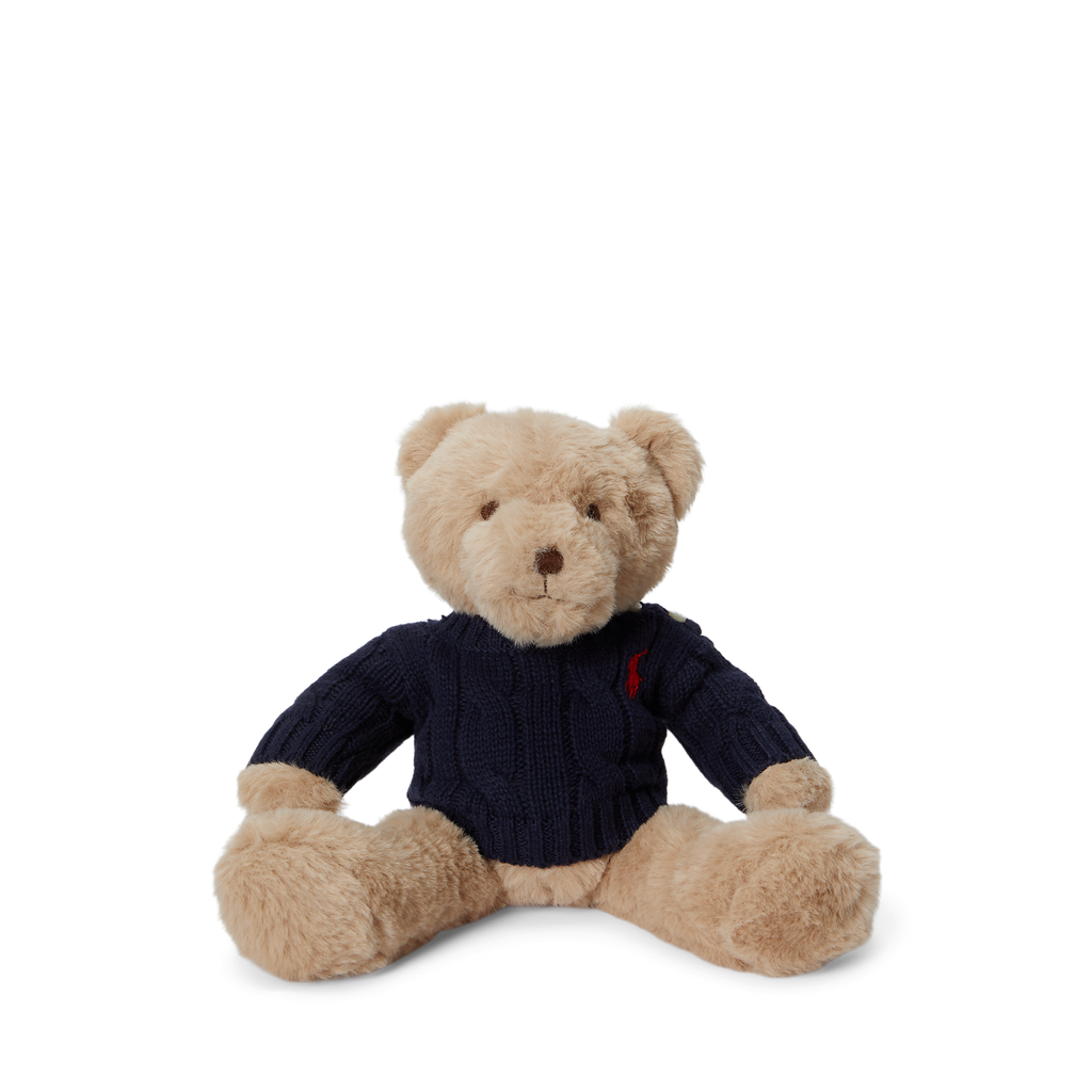 Small Cotton Bear Plush Toy in RL Navy