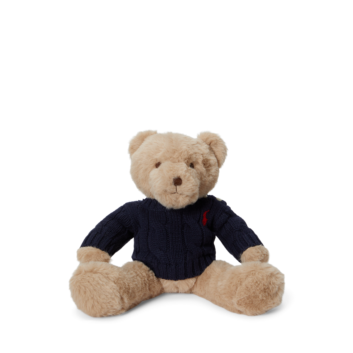 Small Cotton Bear Plush Toy in RL Navy