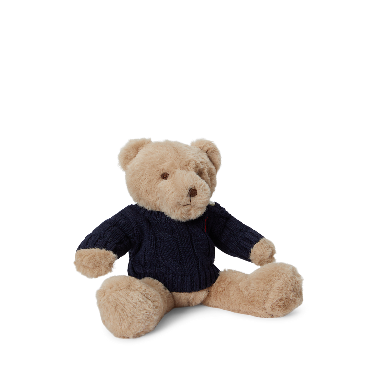 Small Cotton Bear Plush Toy in RL Navy