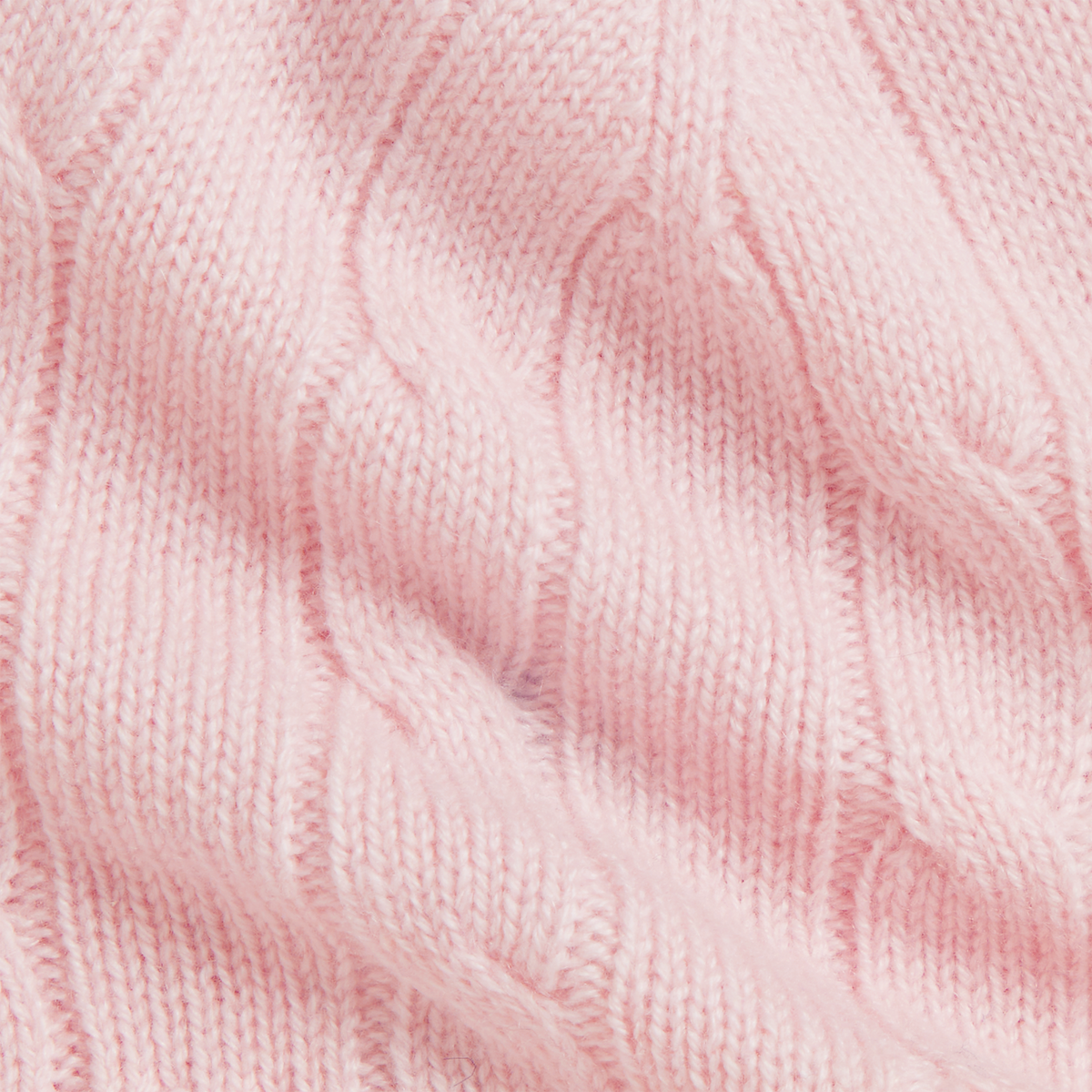 Cashmere Baby Hat with Bootie in Morning Pink