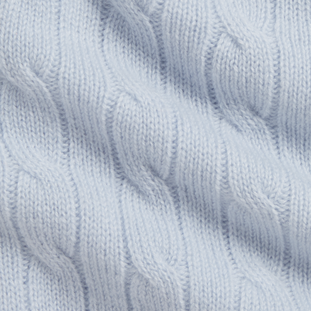 Cashmere Sweater Blanket in Blue