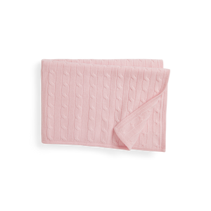 Cashmere Sweater Blanket in Pink