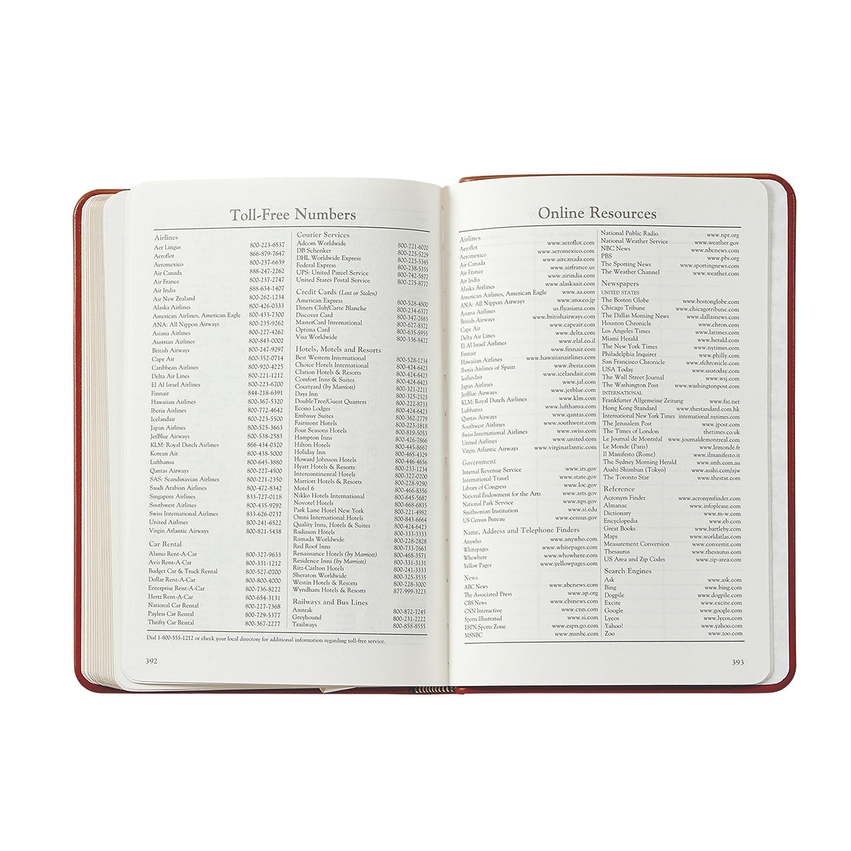 2026 Daily Journal in Bordeaux Traditional Leather