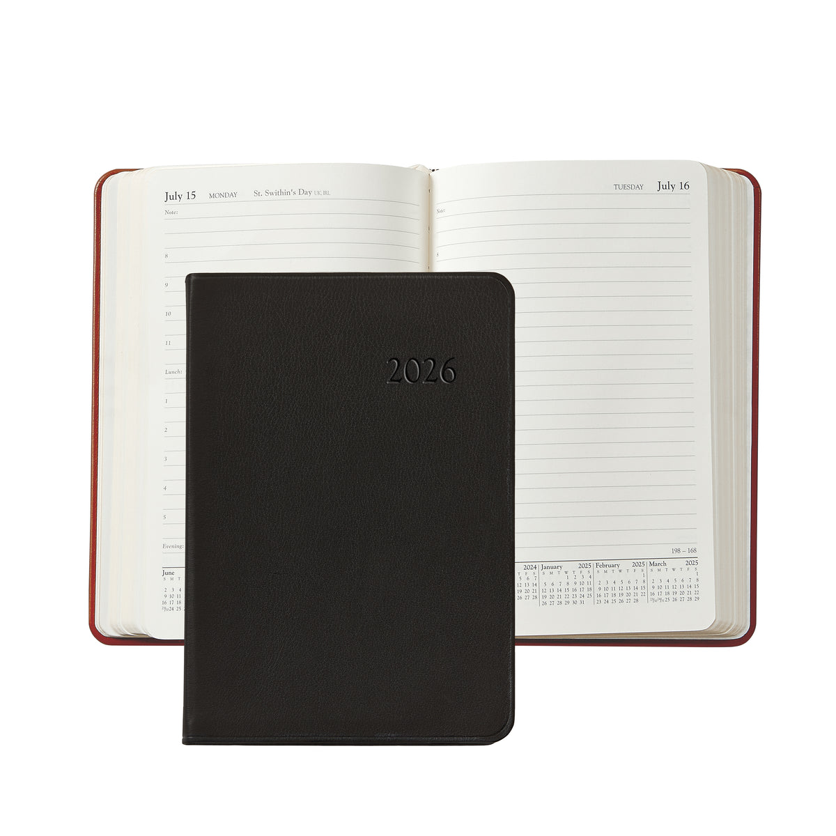 2026 Traditional Leather Daily Journal