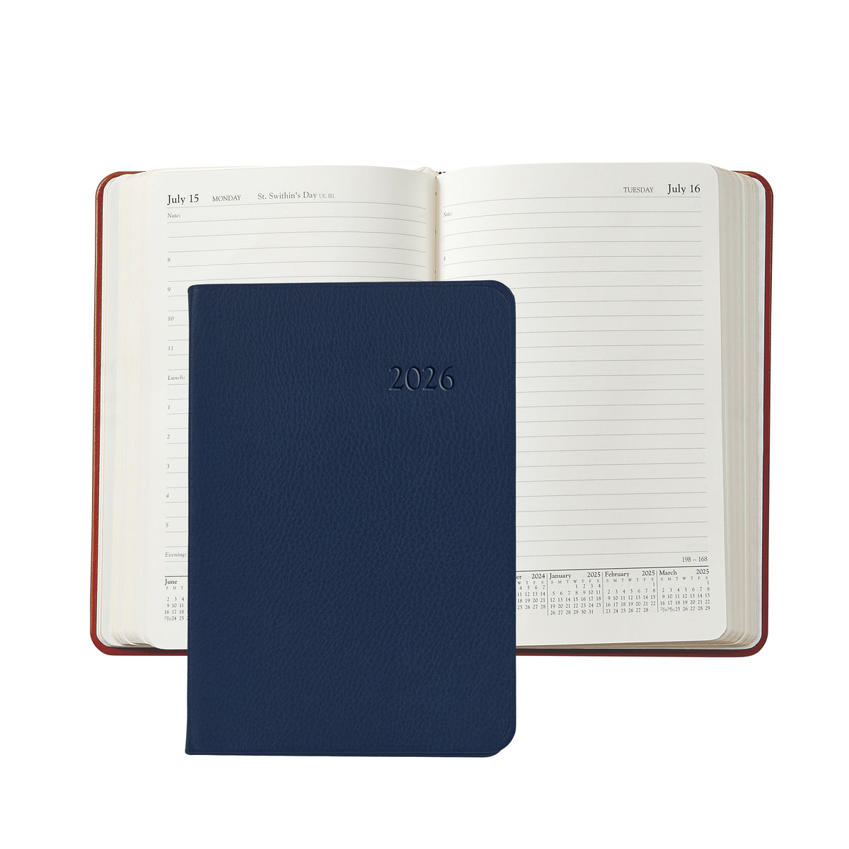 2026 Traditional Leather Daily Journal