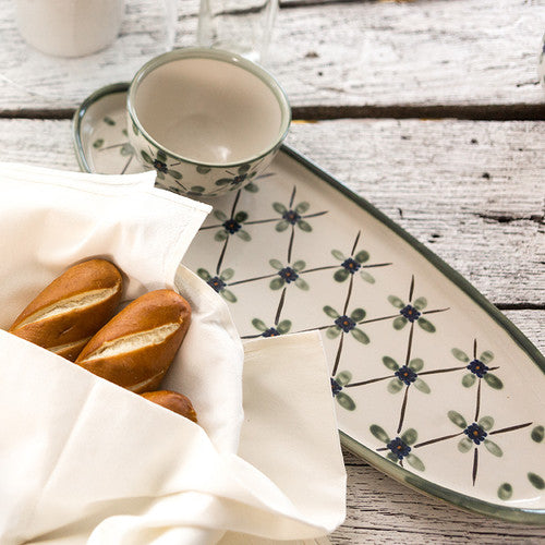 20" Antipasto Tray with Bowl in French Country