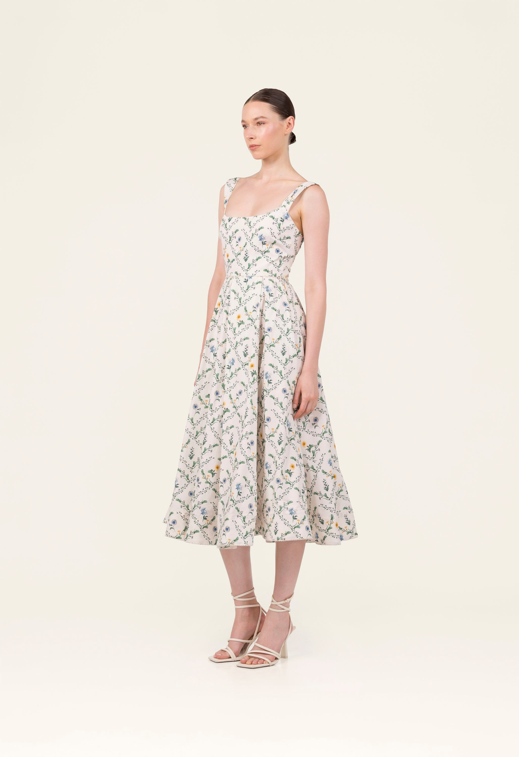 Alcaparra Brisa Midi Dress