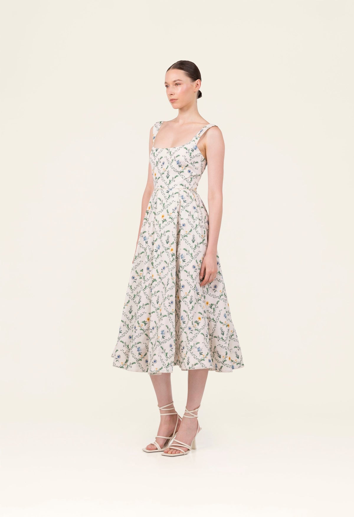 Alcaparra Brisa Midi Dress