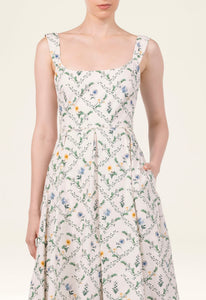 Alcaparra Brisa Midi Dress