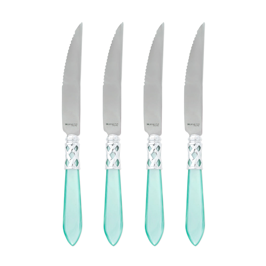 Aladdin Antique White Steak Knives, Set of 4