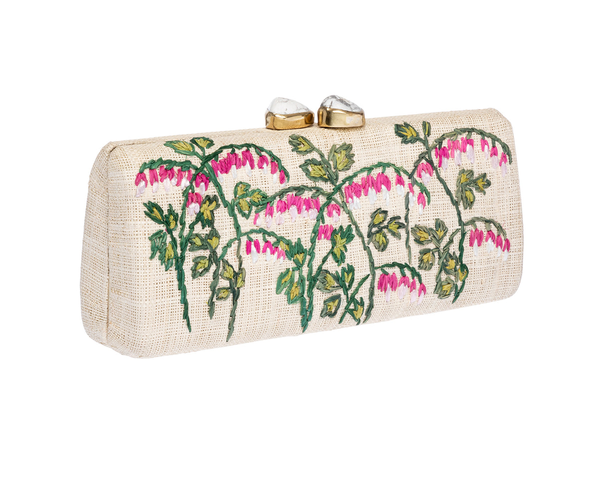 Alessandra Clutch in Fuchsia