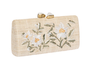 Alessandra Clutch in White