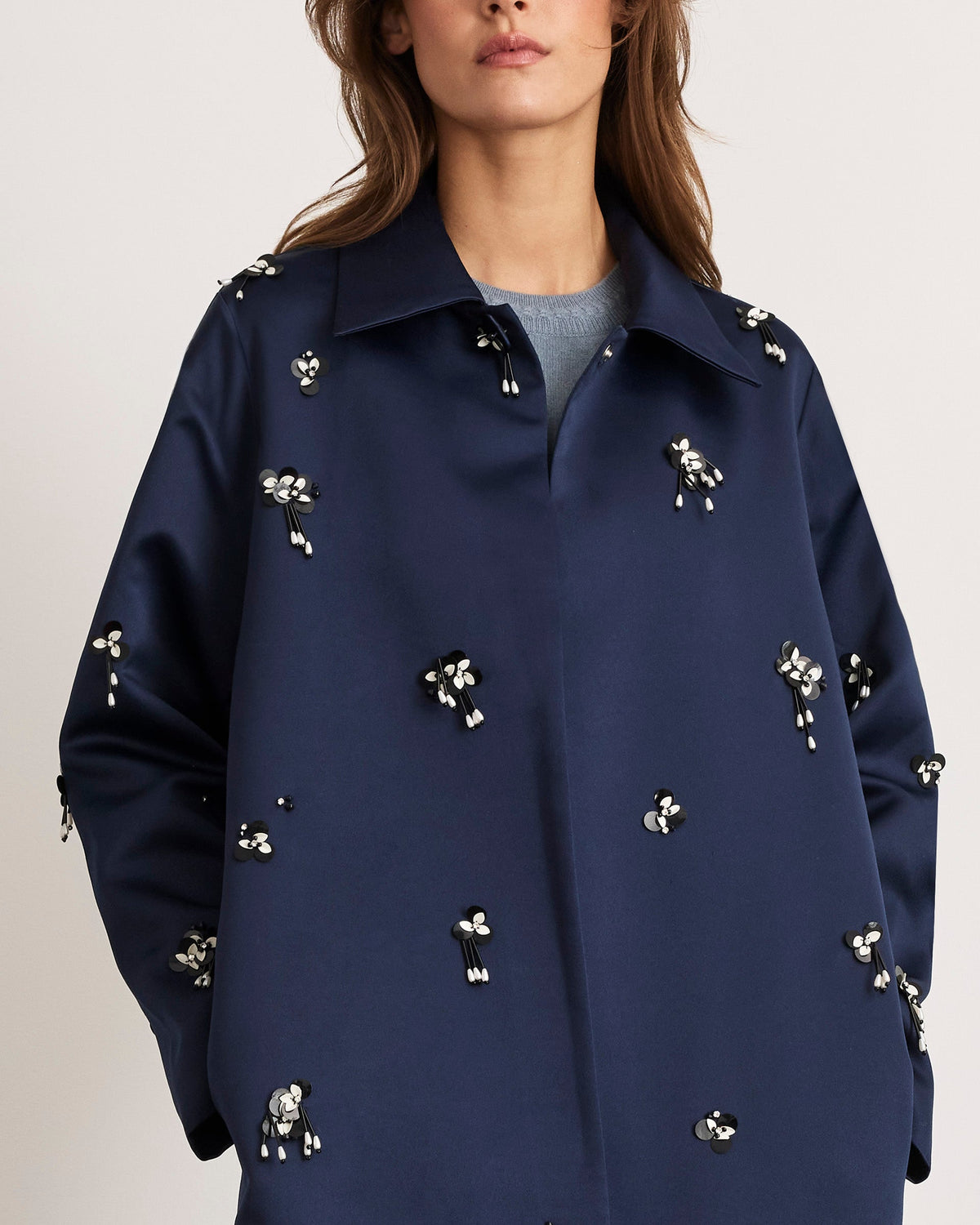 Alesso Coat in Midnight