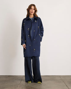 Alesso Coat in Midnight