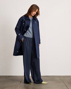 Alesso Coat in Midnight