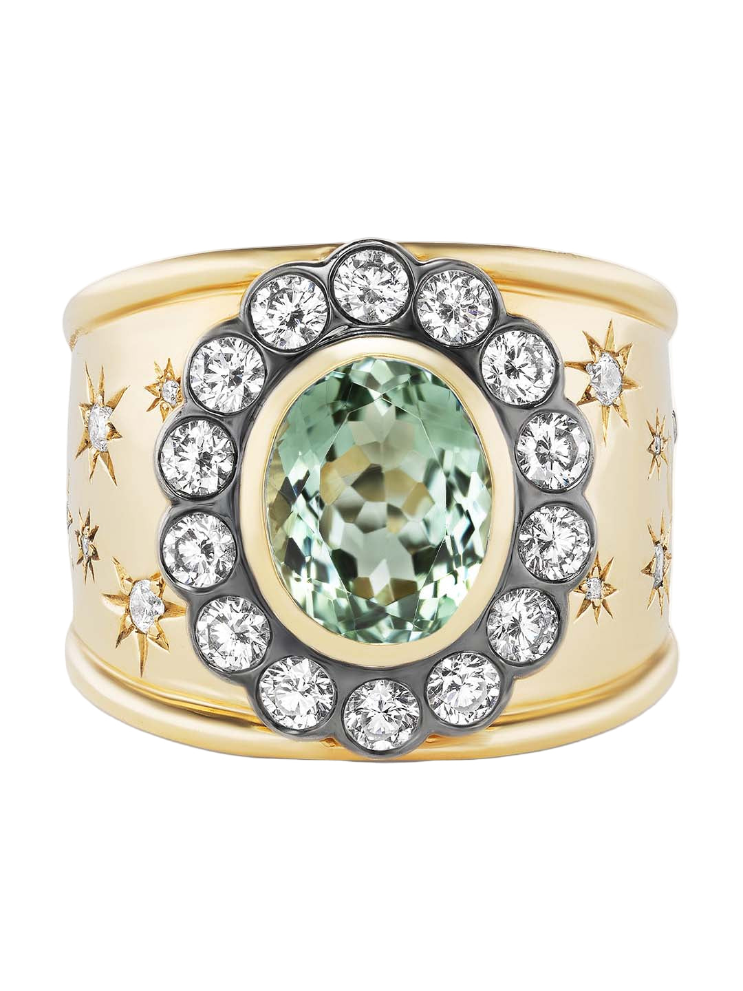 Alix Cigar Band Mint Tourmaline