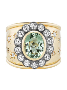 Alix Cigar Band Mint Tourmaline