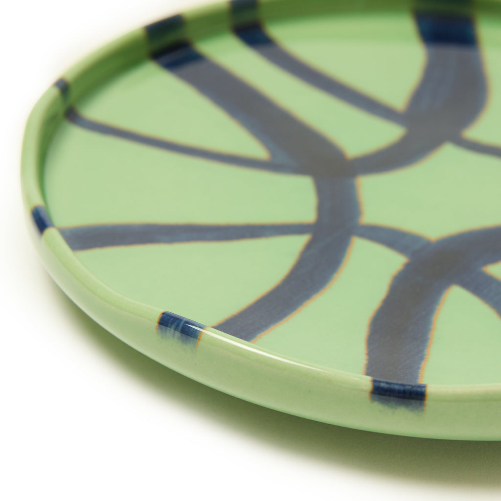 Amalfi Ceramic Appetizer Plate